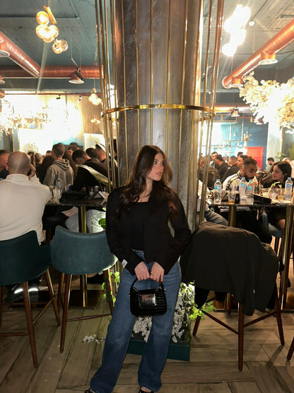 The Padded Essential Crop Blazer