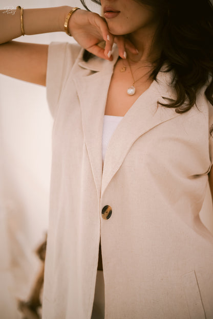 Linen Vest