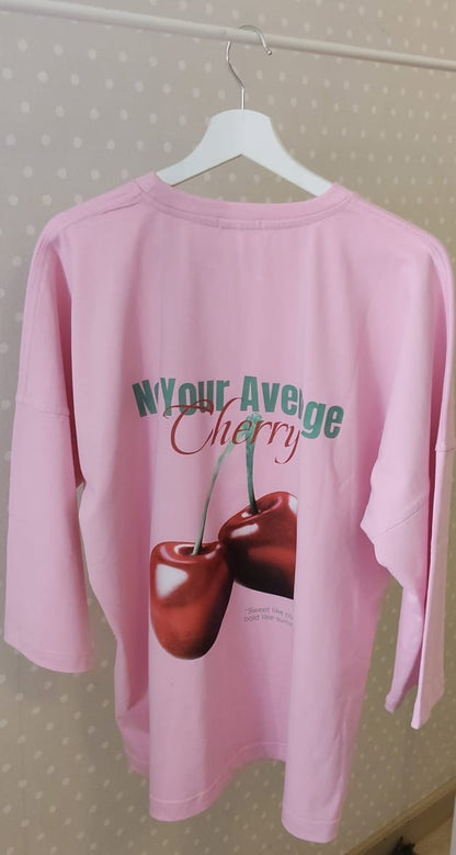 Cherry  Tshirt  Long sleeves