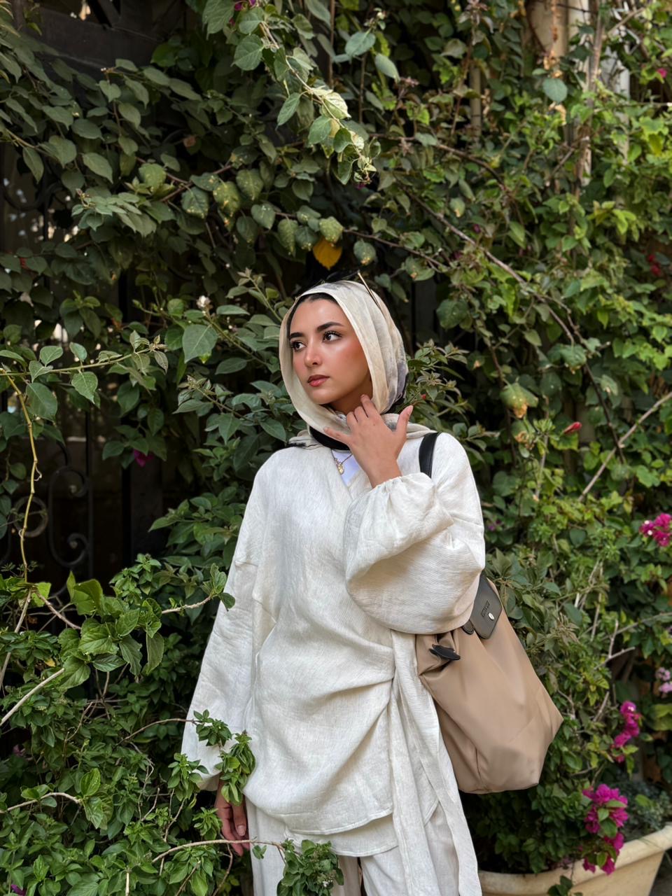 Plisee Wrap Top