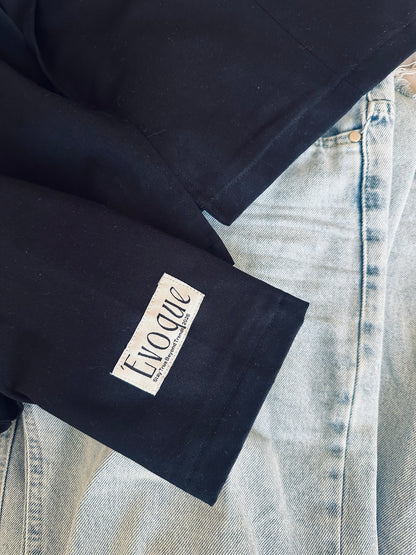 The Padded Essential Crop Blazer